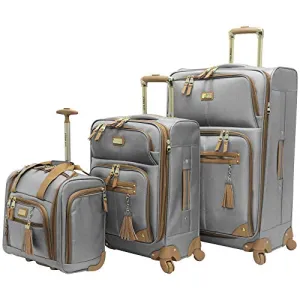 Steve Madden Designer Luggage Collection- 3 Piece Softside