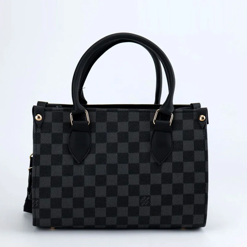 Stylish Work Totes Women Satchel Bag with Detachable Long Strap #Lv-3360 #22