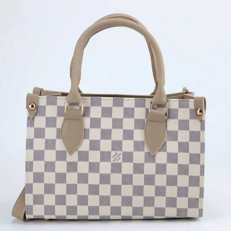 Stylish Work Totes Women Satchel Bag with Detachable Long Strap #Lv-3360 #22