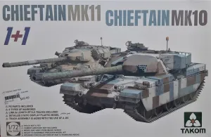 Takom 1/72 Chieftan Mk.10/Mk.11 1 1 Kit