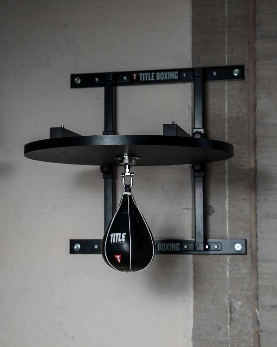 TITLE Boxing Complete Professional Adjustable Speed Bag Platform