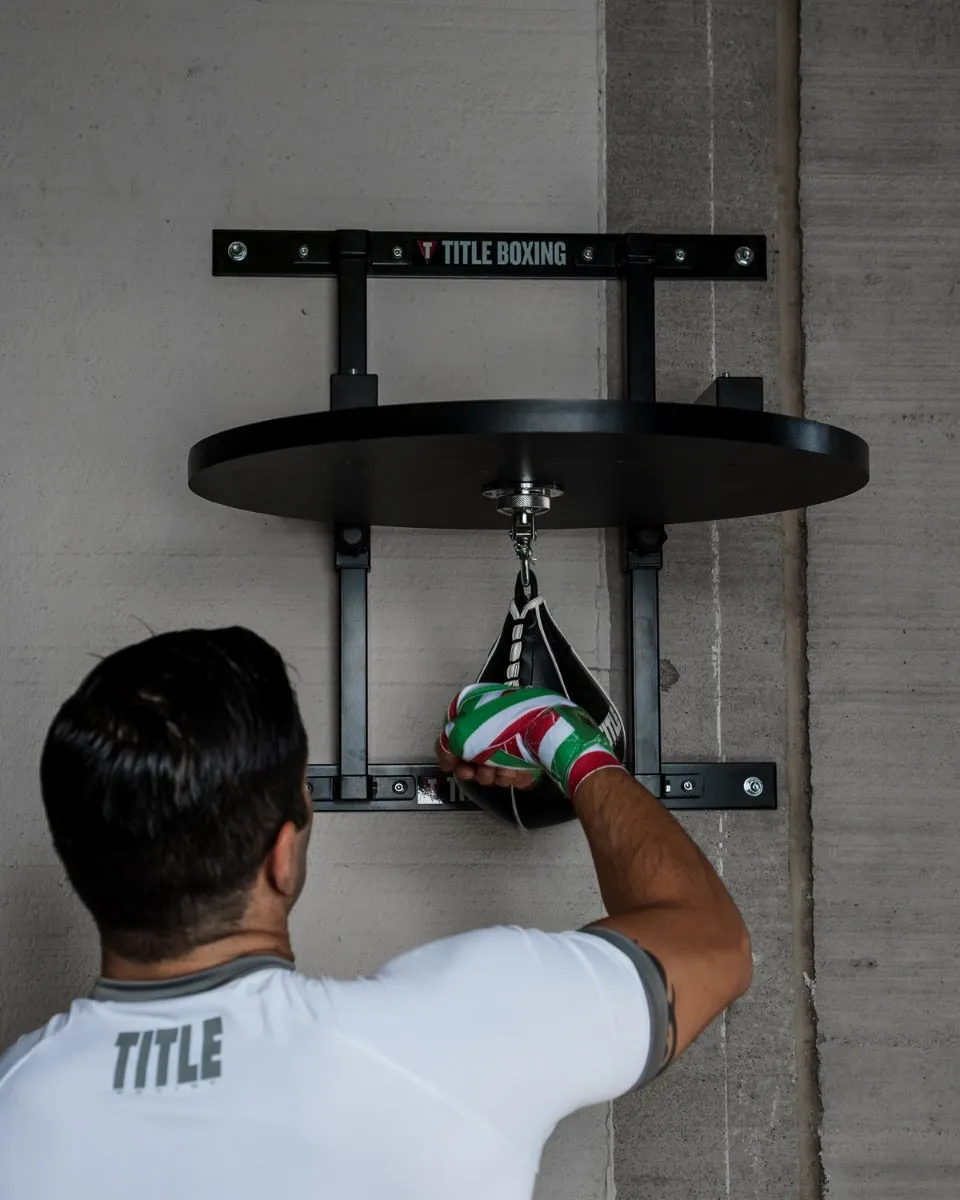 TITLE Boxing Complete Professional Adjustable Speed Bag Platform