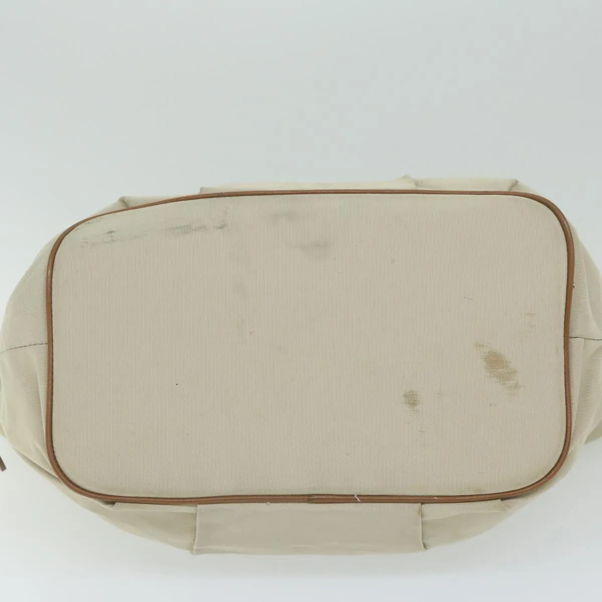 Trendy Inspired Burberry Blue Label Tote Bag Canvas Beige Auth Bs11106