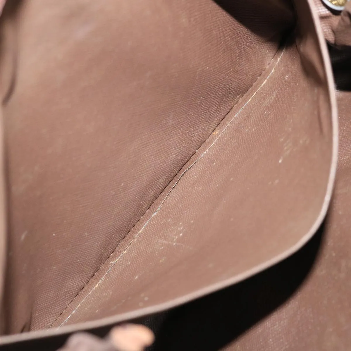 Trendy Inspired Burberryss Nova Check Clutch Bag Canvas Beige Auth Bs12794