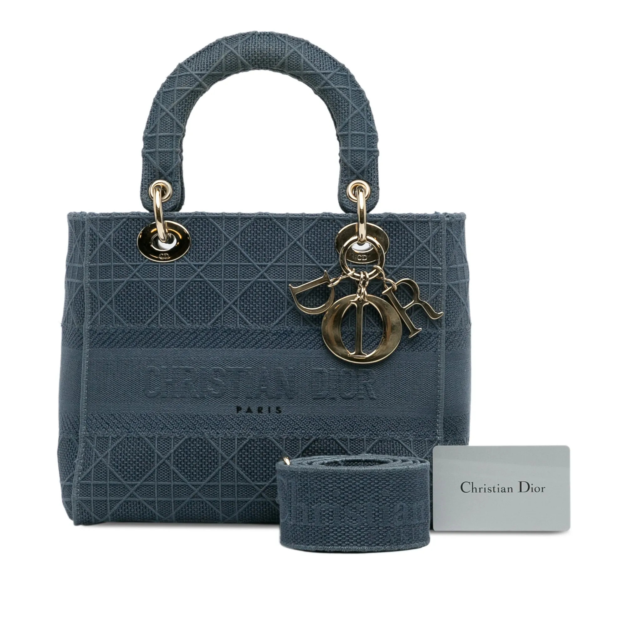 Trendy Inspired Dior Lady D-lite Medium Blue