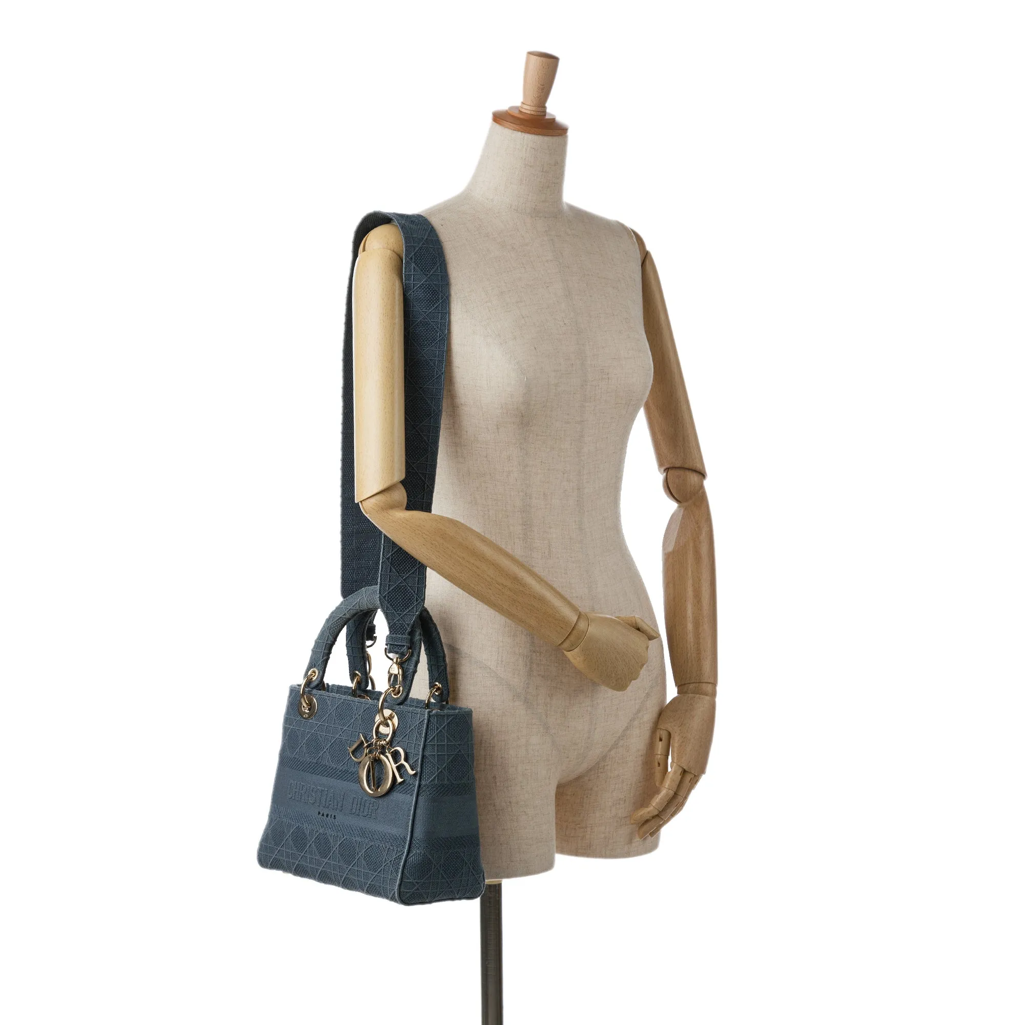 Trendy Inspired Dior Lady D-lite Medium Blue