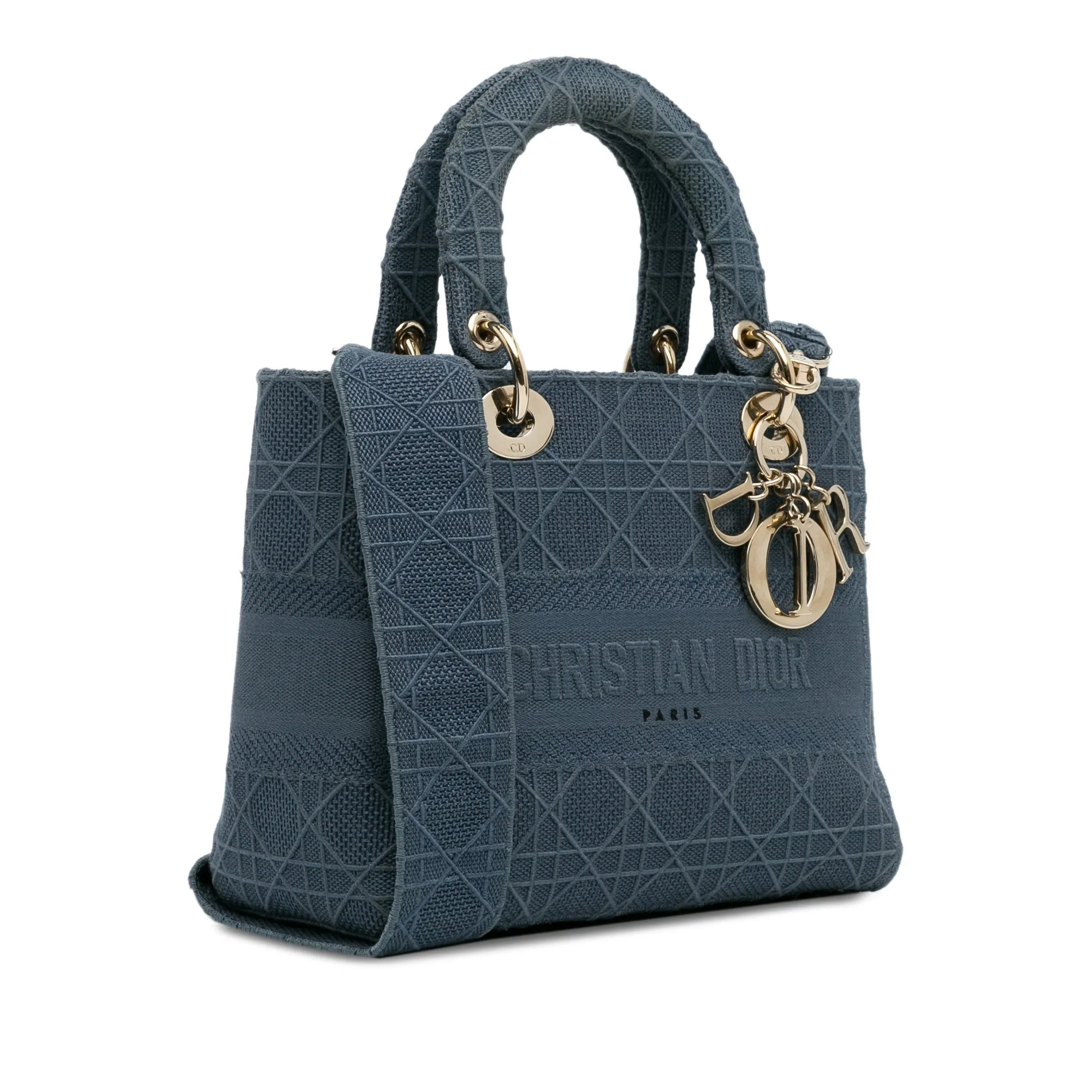 Trendy Inspired Dior Lady D-lite Medium Blue