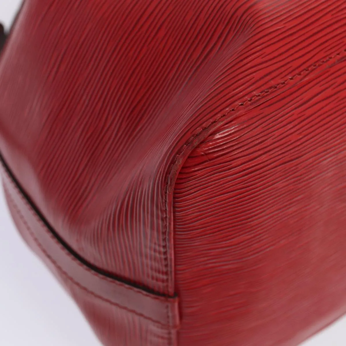 Trendy Inspired Louis Vuitton Epi Petit Noe Shoulder Bag Red M44107 Lv Auth 87925