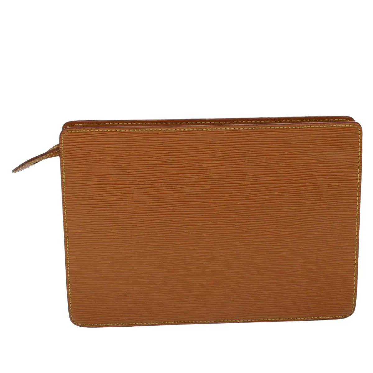 Trendy Inspired Louis Vuitton Epi Pochette Homme Clutch Bag Brown M52528 Lv Auth 53881