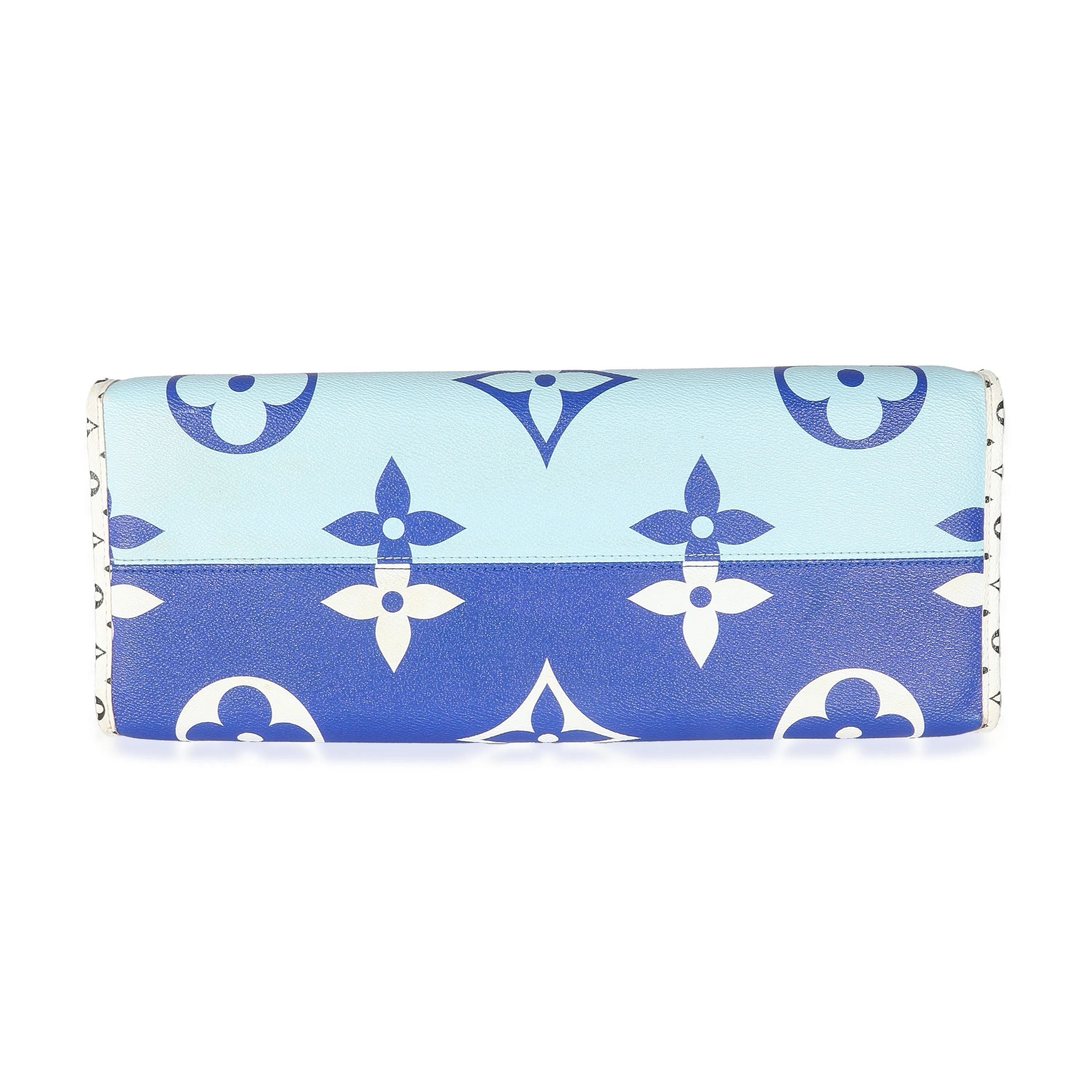 Trendy Inspired Louis Vuitton Limited Edition Blue Monogram Giant Hamptons Onthego
