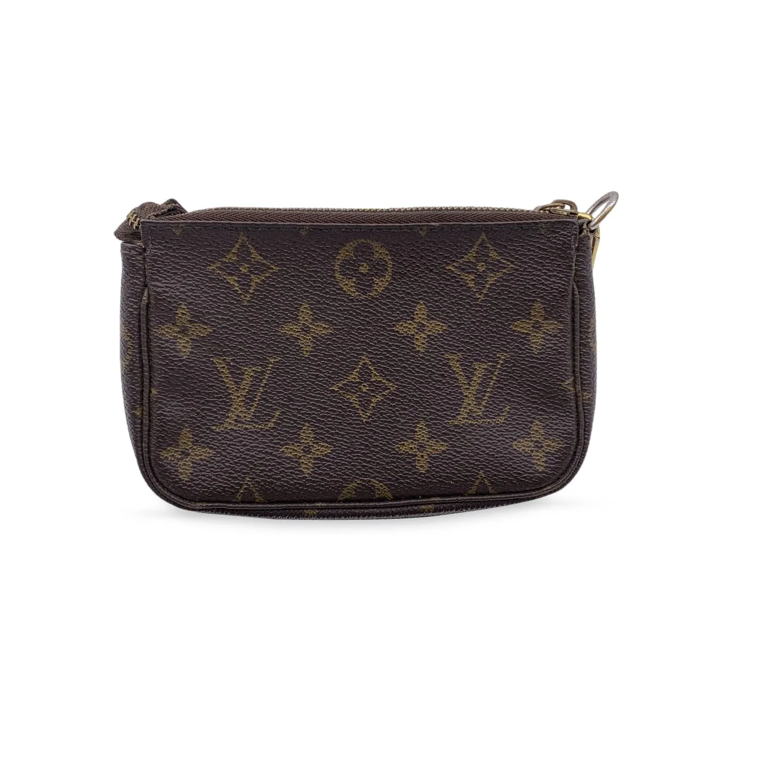 Trendy Inspired Louis Vuitton Monogram Canvas Pouch Bag Mini Pochette Accessoires