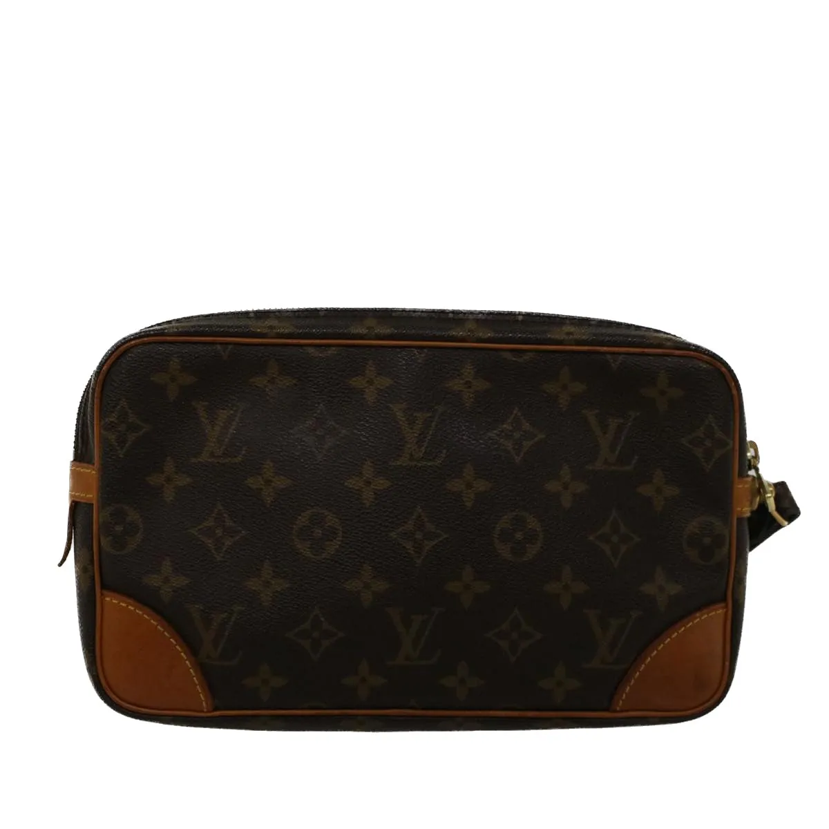 Trendy Inspired Louis Vuitton Monogram Marly Dragonne Gm Clutch Bag M51825 Lv Auth 57400