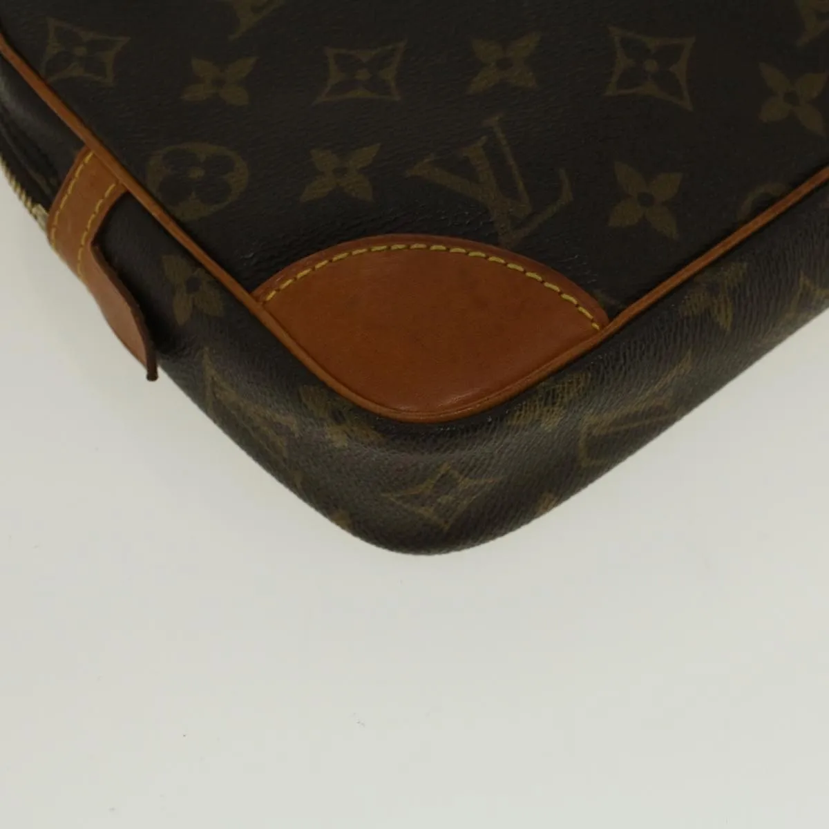 Trendy Inspired Louis Vuitton Monogram Marly Dragonne Gm Clutch Bag M51825 Lv Auth 57400