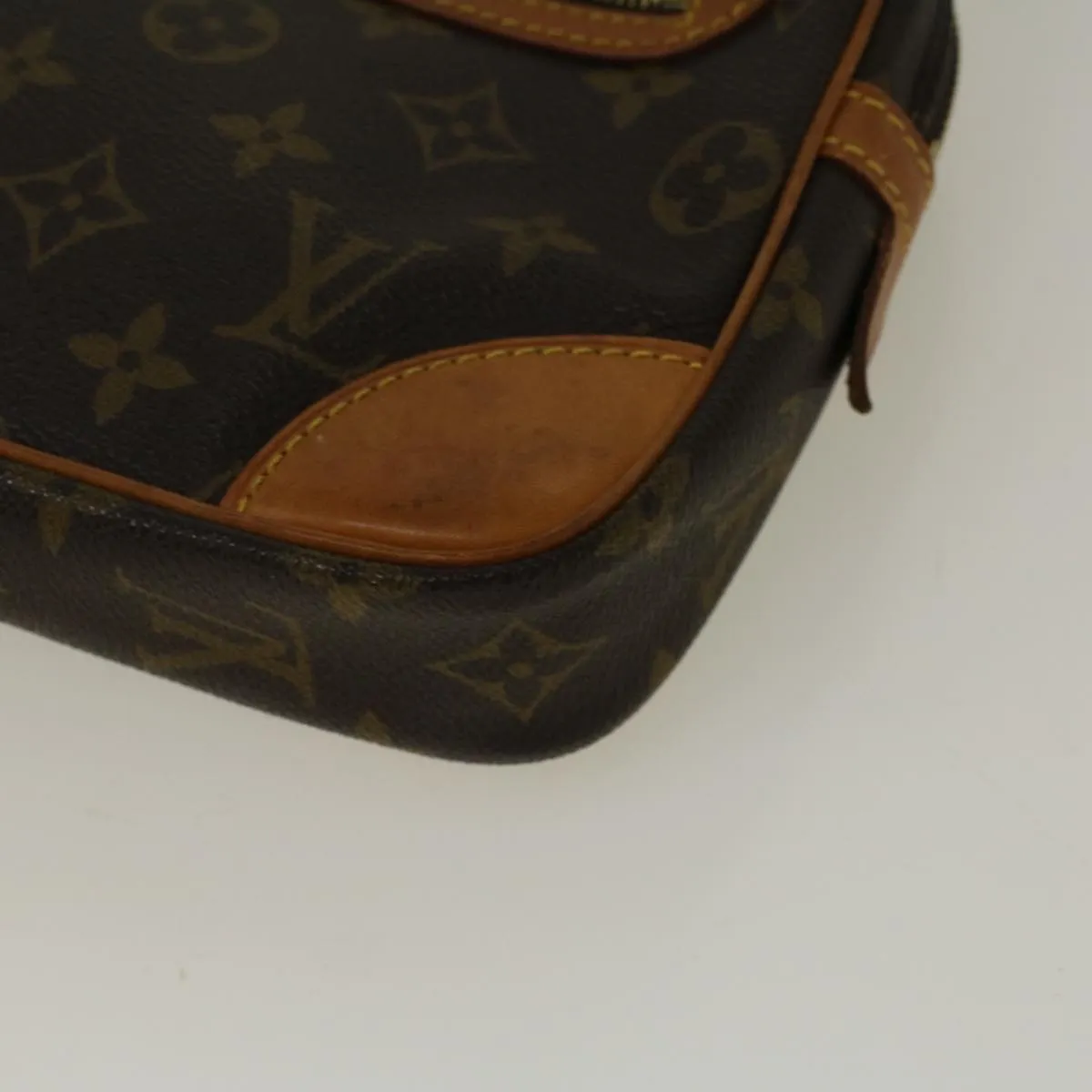 Trendy Inspired Louis Vuitton Monogram Marly Dragonne Gm Clutch Bag M51825 Lv Auth 57400