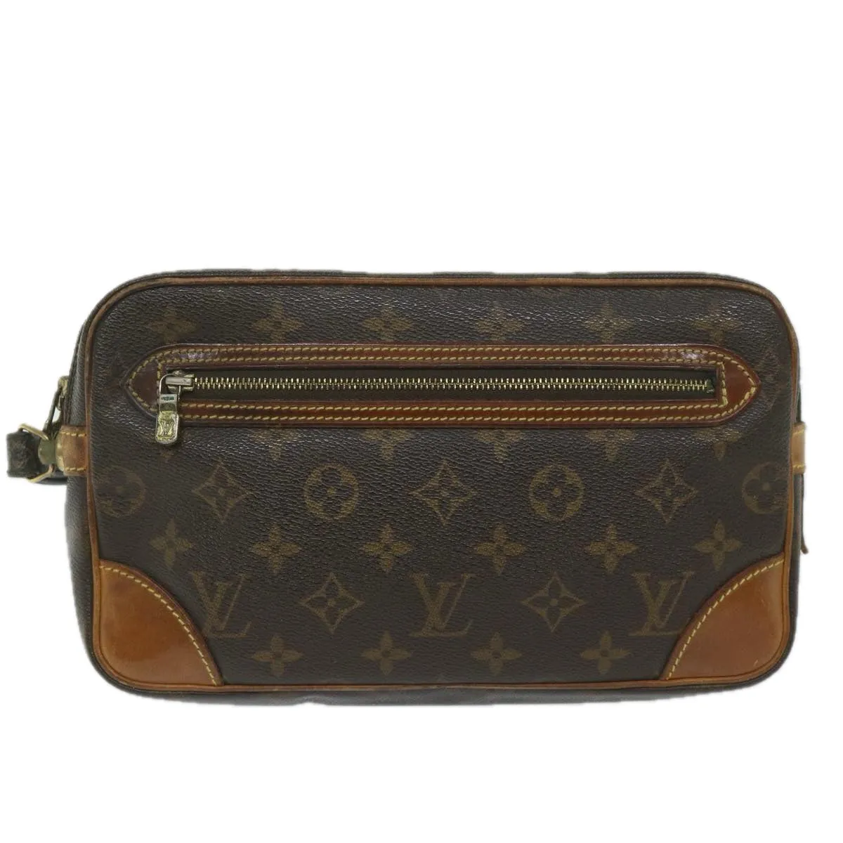 Trendy Inspired Louis Vuitton Monogram Marly Dragonne Gm Clutch Bag M51825 Lv Auth 59391