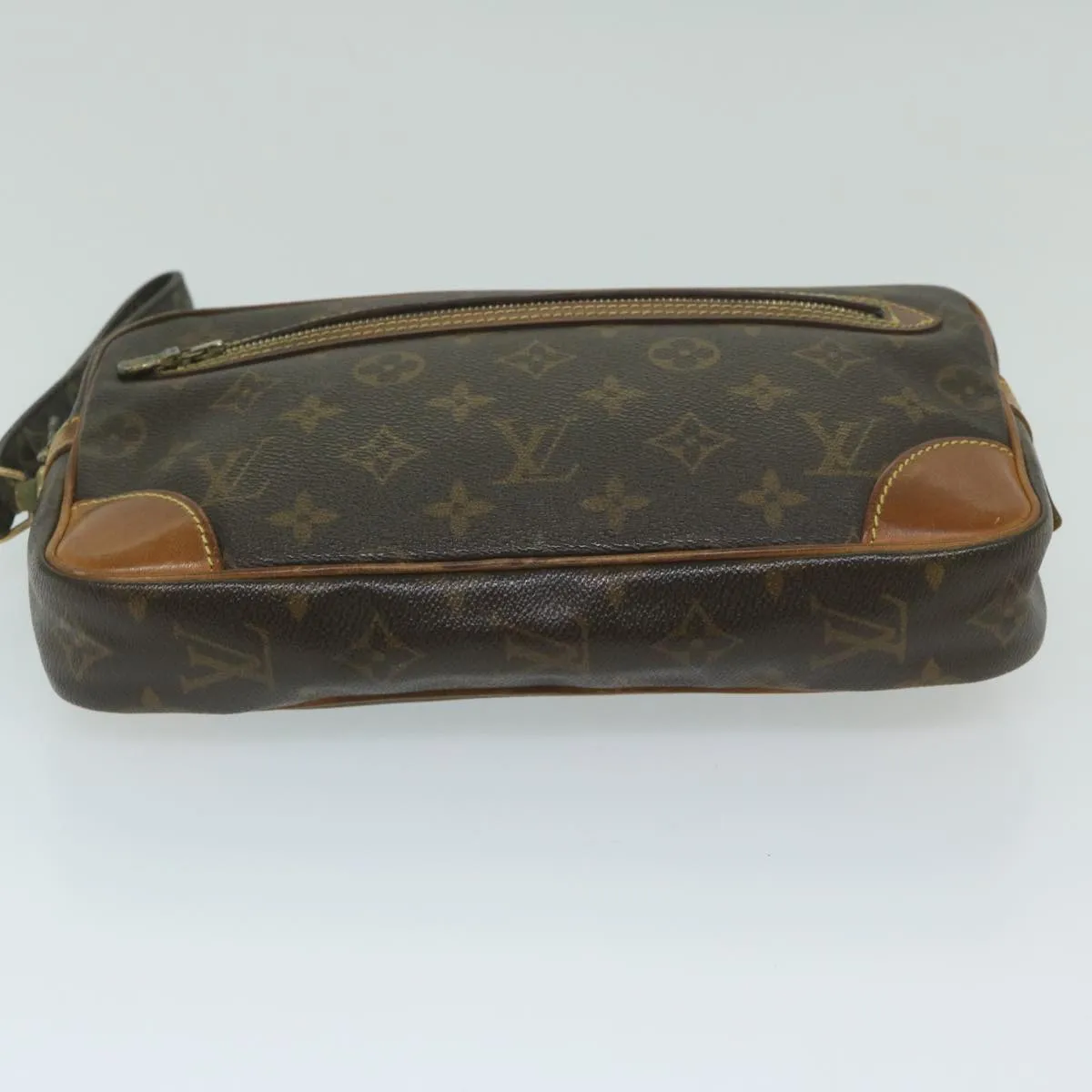 Trendy Inspired Louis Vuitton Monogram Marly Dragonne Gm Clutch Bag M51825 Lv Auth 59391