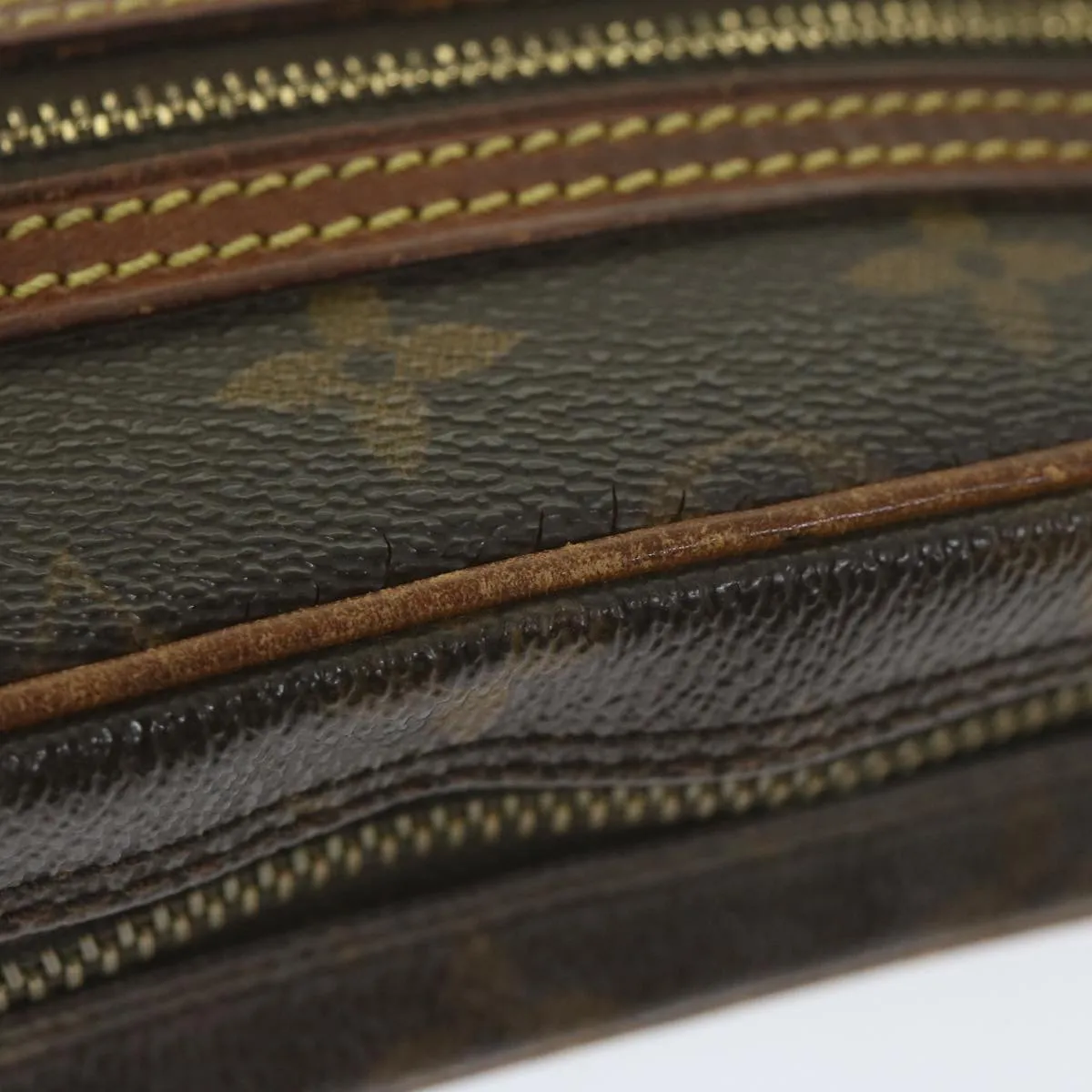 Trendy Inspired Louis Vuitton Monogram Marly Dragonne Gm Clutch Bag M51825 Lv Auth 59391