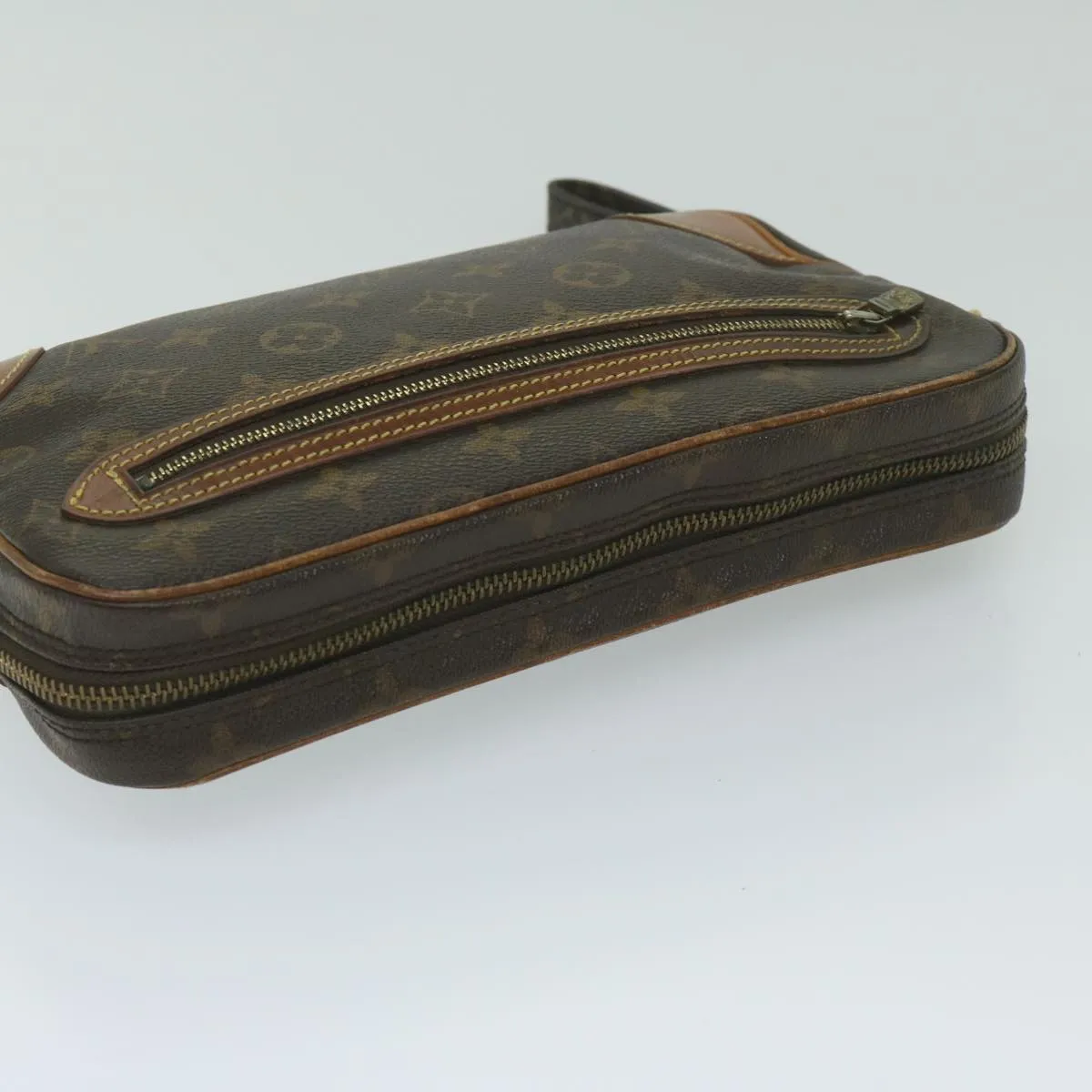 Trendy Inspired Louis Vuitton Monogram Marly Dragonne Gm Clutch Bag M51825 Lv Auth 59391