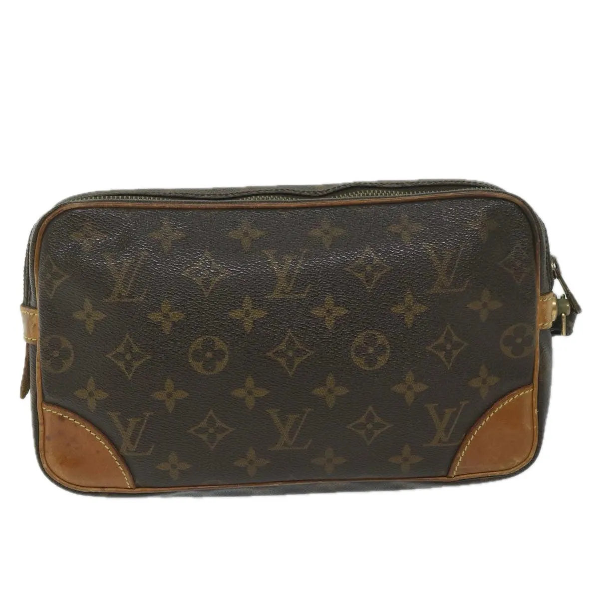 Trendy Inspired Louis Vuitton Monogram Marly Dragonne Gm Clutch Bag M51825 Lv Auth 59391