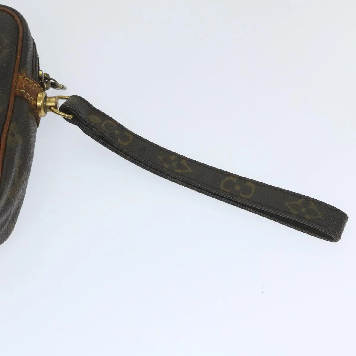 Trendy Inspired Louis Vuitton Monogram Marly Dragonne Gm Clutch Bag M51825 Lv Auth Bs9251