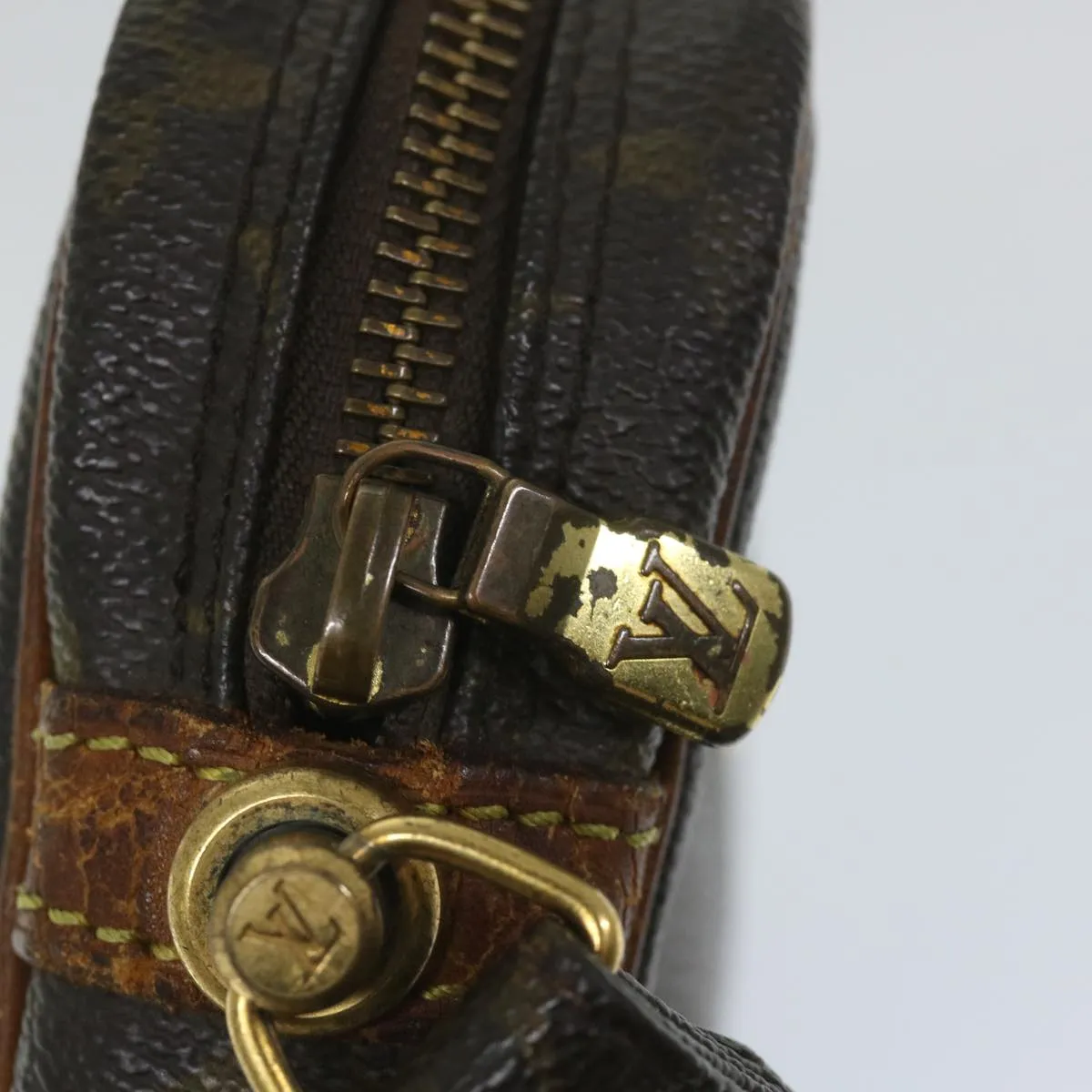 Trendy Inspired Louis Vuitton Monogram Marly Dragonne Gm Clutch Bag M51825 Lv Auth Bs9251