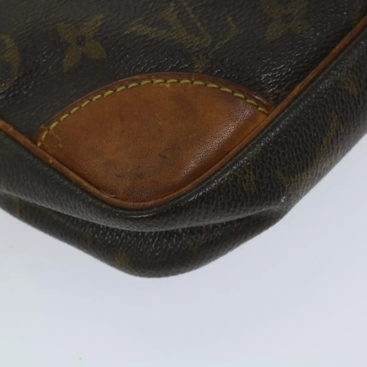 Trendy Inspired Louis Vuitton Monogram Marly Dragonne Gm Clutch Bag M51825 Lv Auth Bs9251