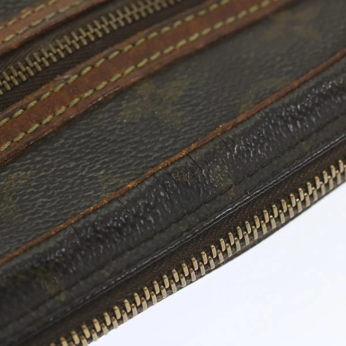 Trendy Inspired Louis Vuitton Monogram Marly Dragonne Gm Clutch Bag M51825 Lv Auth Bs9251