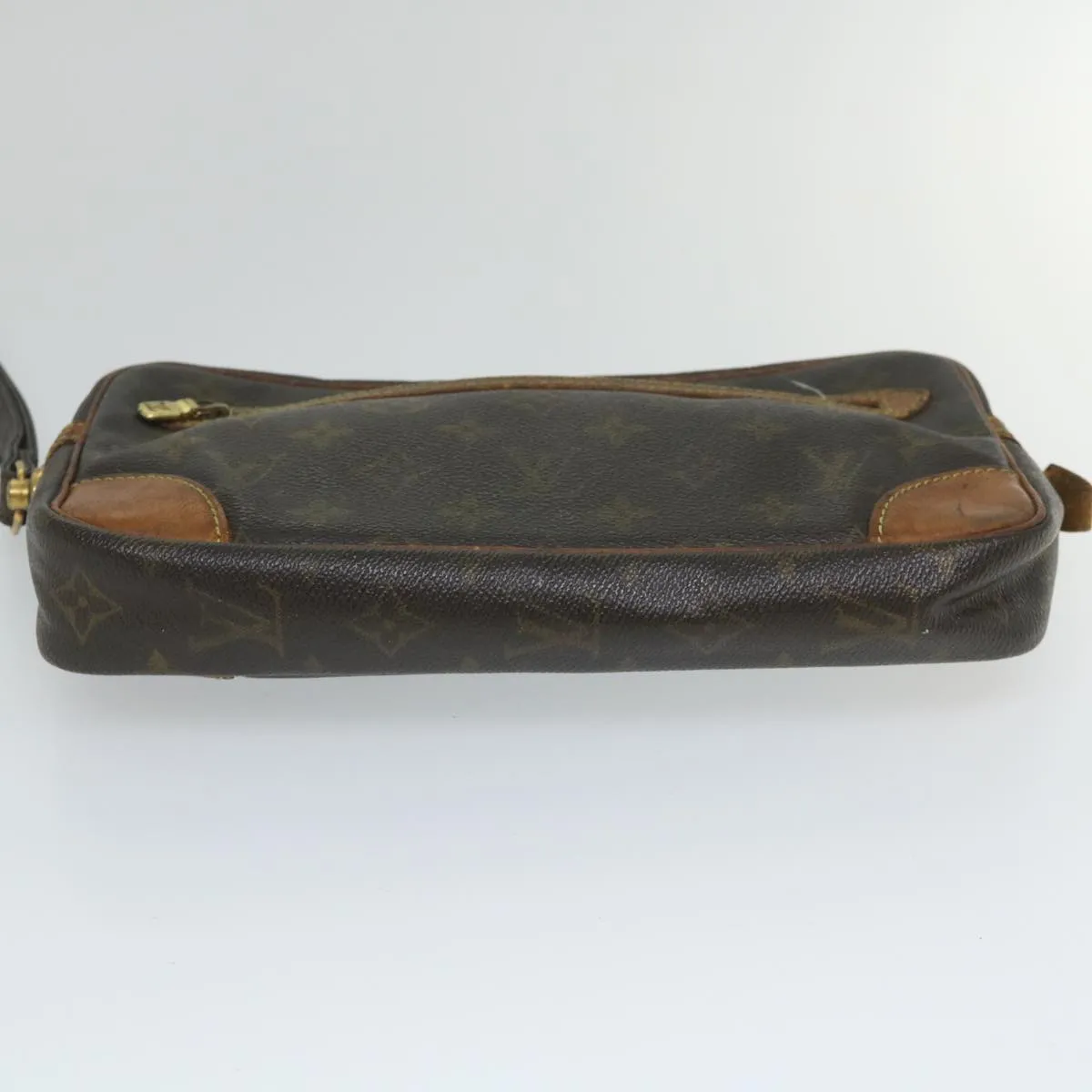 Trendy Inspired Louis Vuitton Monogram Marly Dragonne Gm Clutch Bag M51825 Lv Auth Bs9251