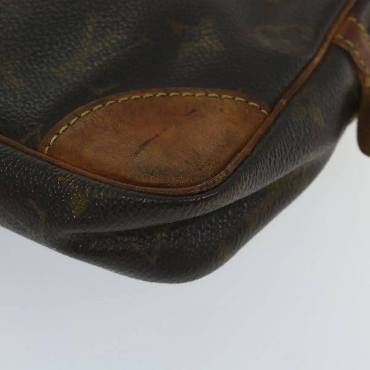 Trendy Inspired Louis Vuitton Monogram Marly Dragonne Gm Clutch Bag M51825 Lv Auth Bs9251