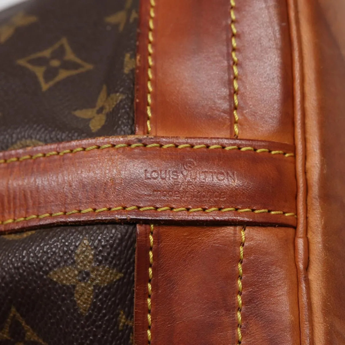Trendy Inspired Louis Vuitton Monogram Noe Shoulder Bag M42224 Lv Auth 88652