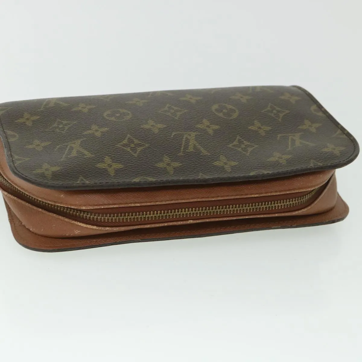 Trendy Inspired Louis Vuitton Monogram Orsay Clutch Bag M51790 Lv Auth Ki3511