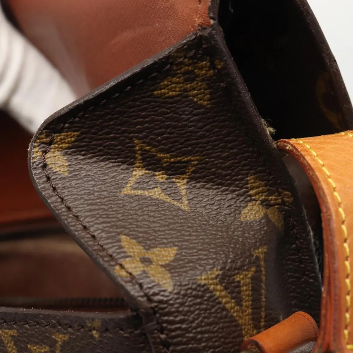 Trendy Inspired Louis Vuitton Monogram Saint Cloud Gm Shoulder Bag M51242 Lv Auth 88682