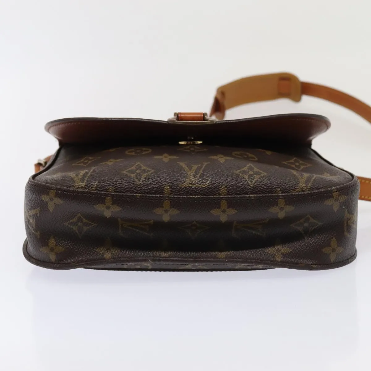 Trendy Inspired Louis Vuitton Monogram Saint Cloud Gm Shoulder Bag M51242 Lv Auth 88682