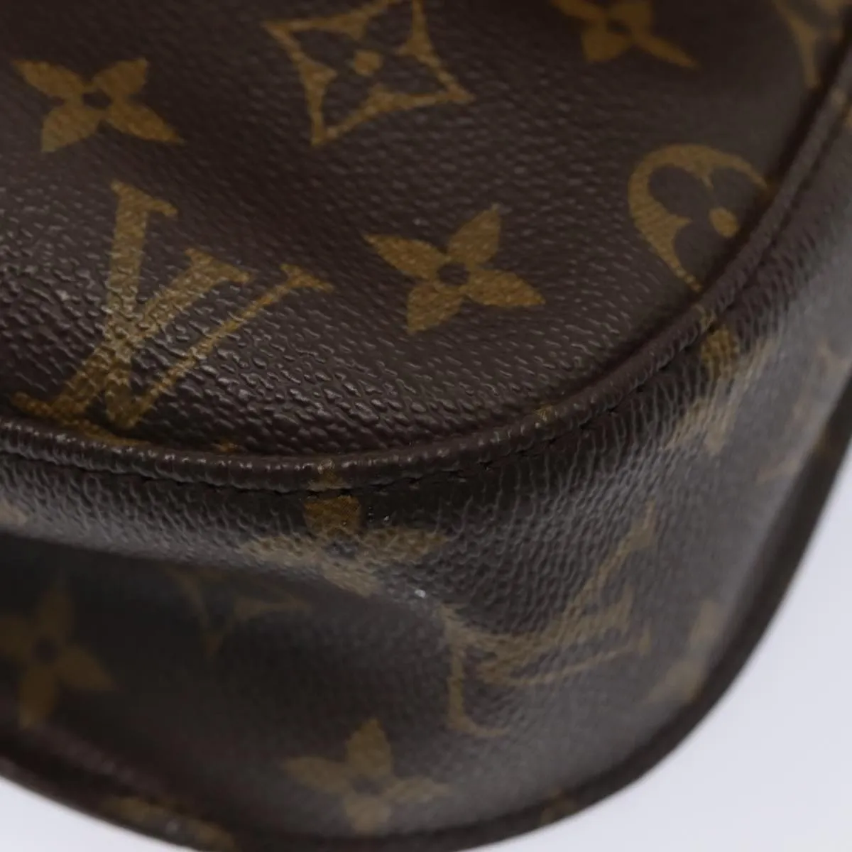 Trendy Inspired Louis Vuitton Monogram Saint Cloud Gm Shoulder Bag M51242 Lv Auth 88682
