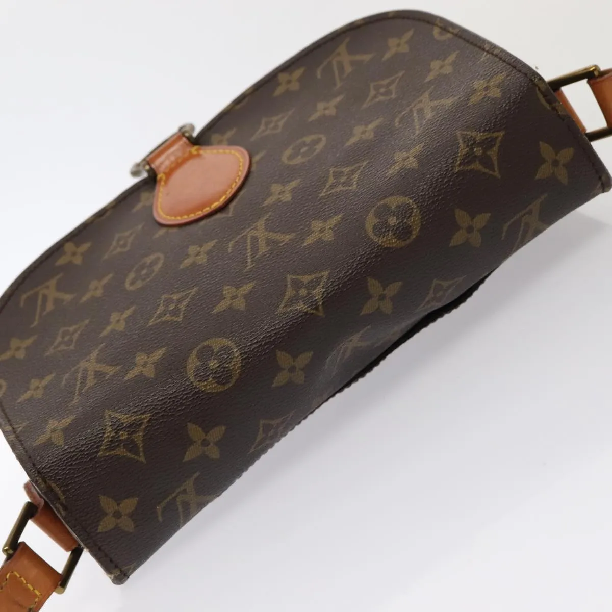 Trendy Inspired Louis Vuitton Monogram Saint Cloud Gm Shoulder Bag M51242 Lv Auth 88682