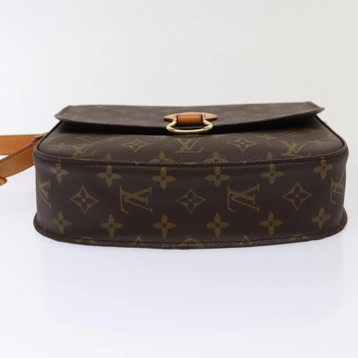 Trendy Inspired Louis Vuitton Monogram Saint Cloud Gm Shoulder Bag M51242 Lv Auth Ar12479