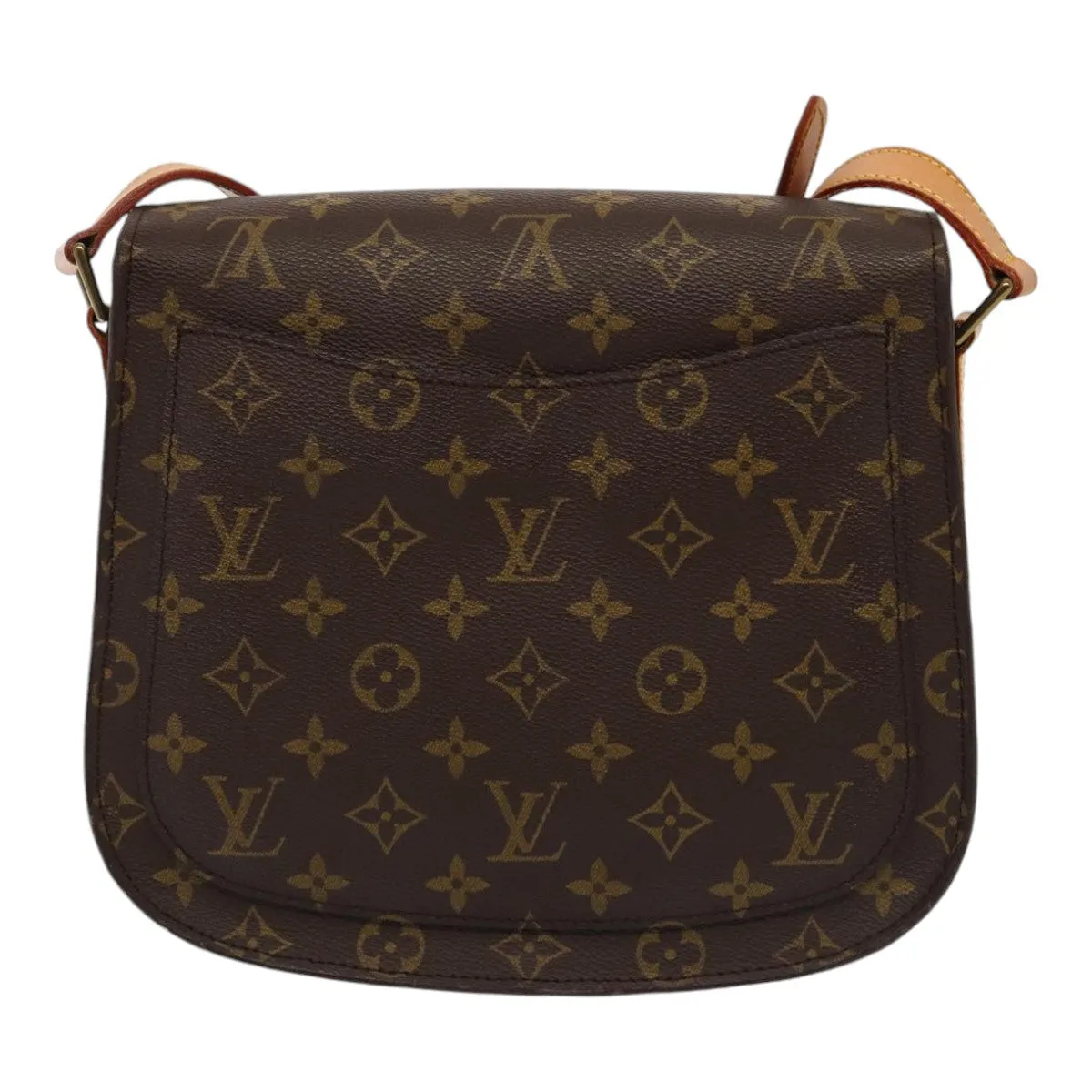 Trendy Inspired Louis Vuitton Monogram Saint Cloud Gm Shoulder Bag M51242 Lv Auth Ar12479
