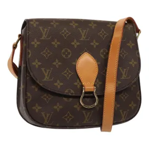 Trendy Inspired Louis Vuitton Monogram Saint Cloud Gm Shoulder Bag M51242 Lv Auth Ar12479