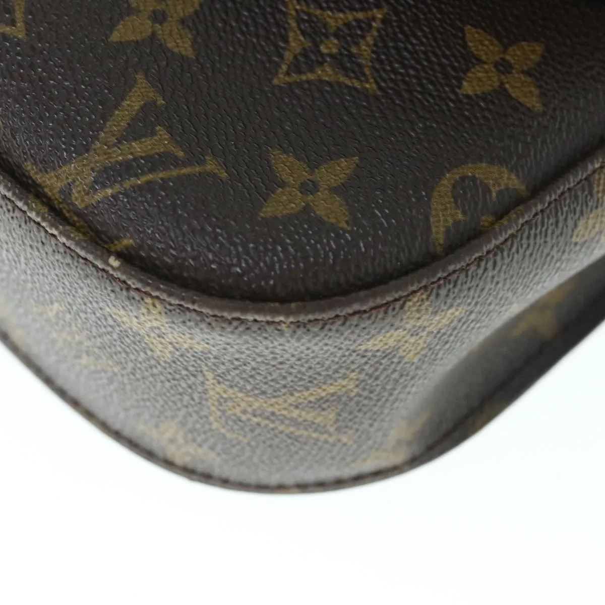 Trendy Inspired Louis Vuitton Monogram Saint Cloud Gm Shoulder Bag M51242 Lv Auth Th4452