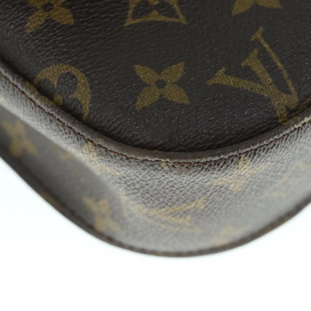 Trendy Inspired Louis Vuitton Monogram Saint Cloud Gm Shoulder Bag M51242 Lv Auth Th4452