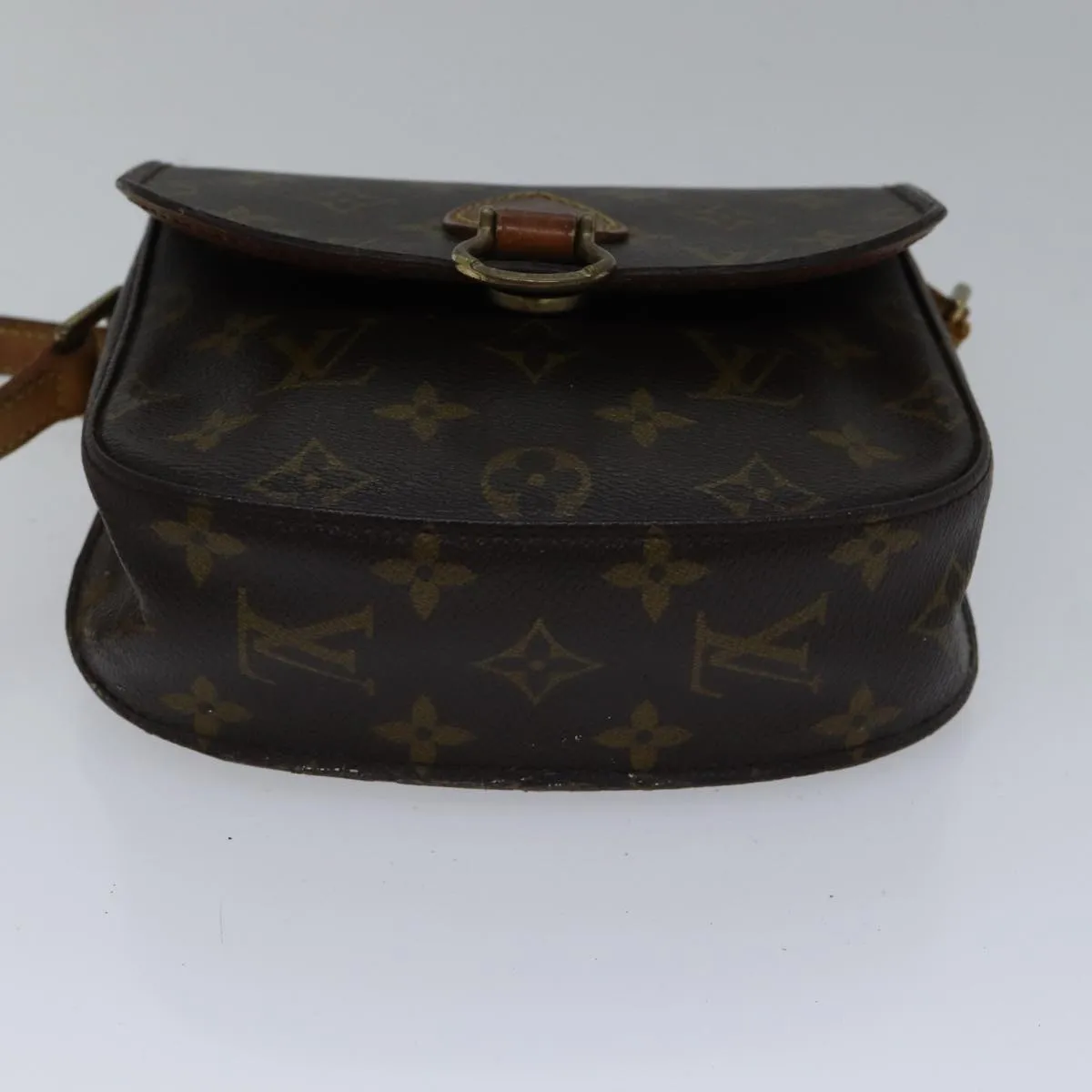 Trendy Inspired Louis Vuitton Monogram Saint Cloud Pm Shoulder Bag M51244 Lv Auth Bs17627