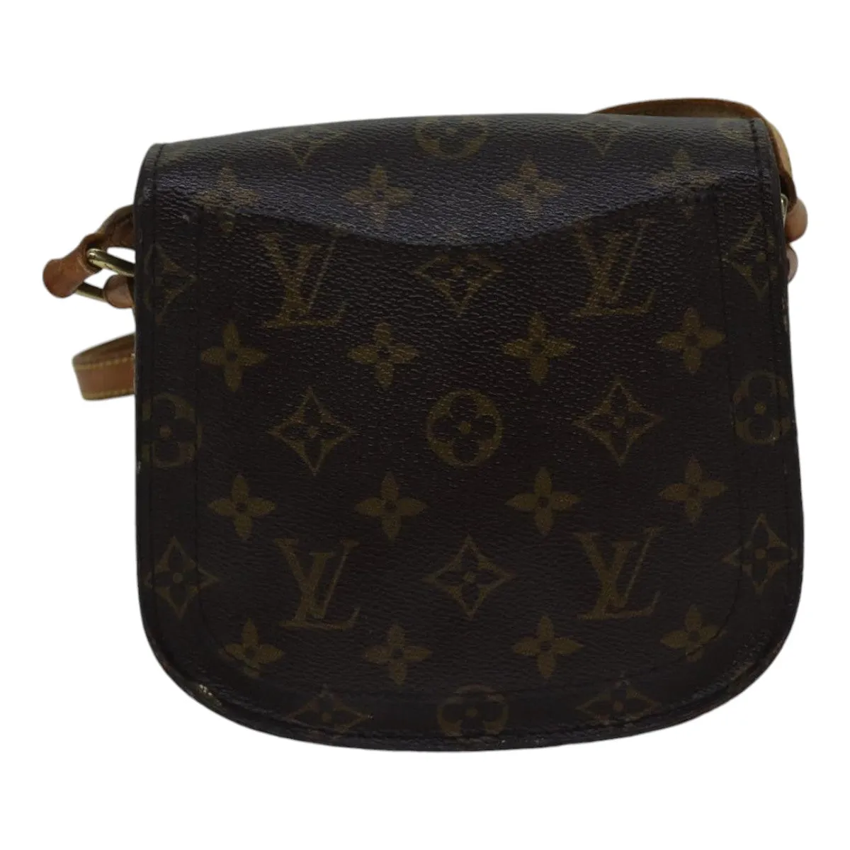 Trendy Inspired Louis Vuitton Monogram Saint Cloud Pm Shoulder Bag M51244 Lv Auth Bs17627