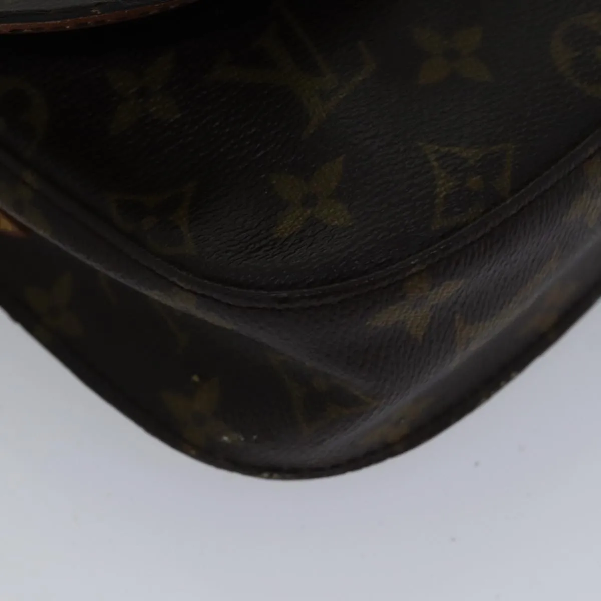 Trendy Inspired Louis Vuitton Monogram Saint Cloud Pm Shoulder Bag M51244 Lv Auth Bs17627