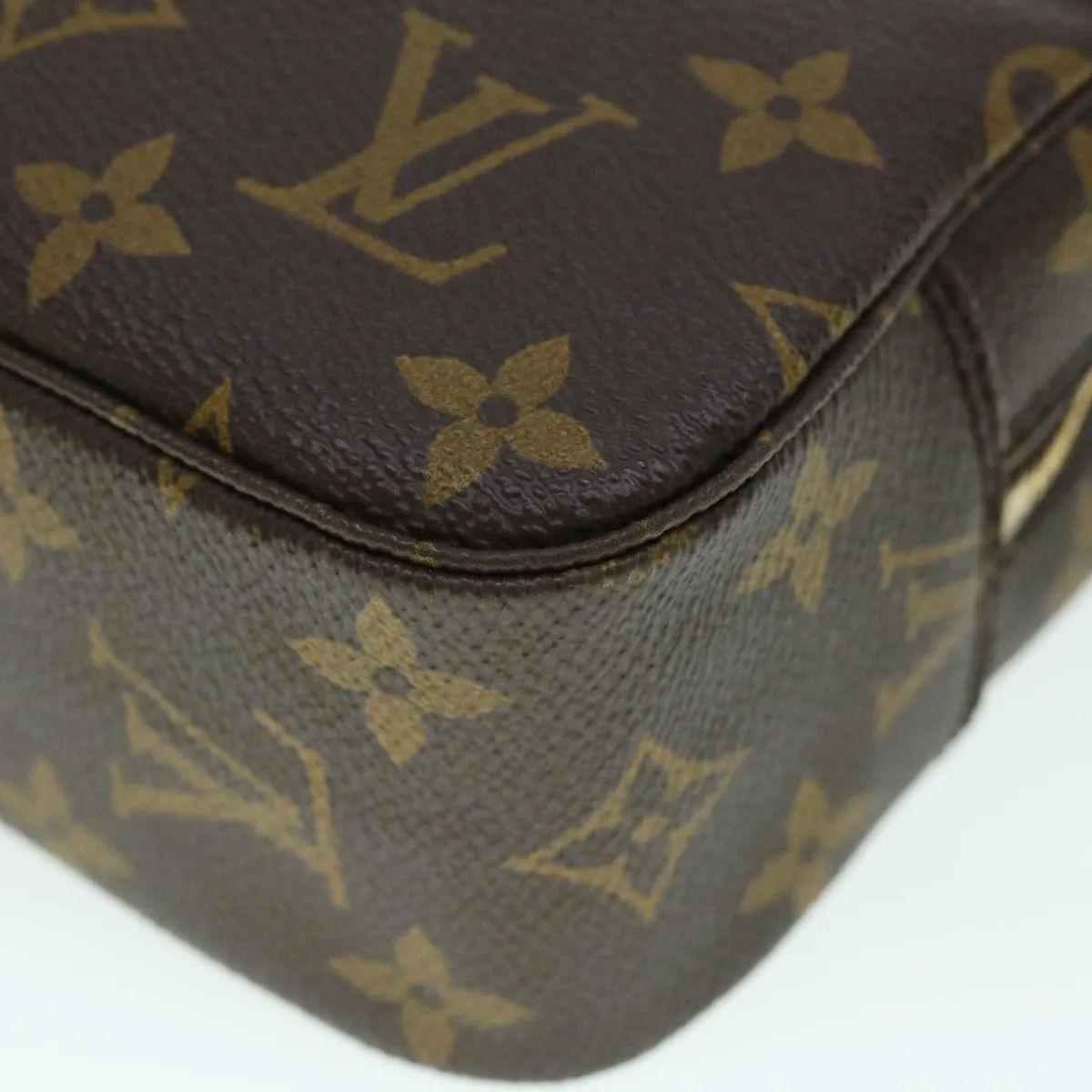 Trendy Inspired Louis Vuitton Monogram Trousse Toilette 23 Clutch Bag M47524 Lv Auth Am5002