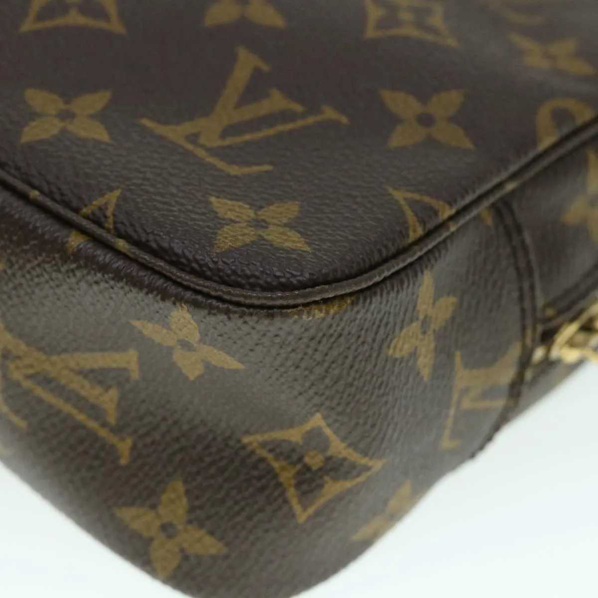 Trendy Inspired Louis Vuitton Monogram Trousse Toilette 23 Clutch Bag M47524 Lv Auth Am5002