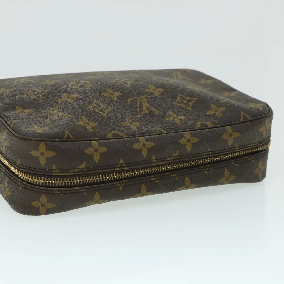 Trendy Inspired Louis Vuitton Monogram Trousse Toilette 23 Clutch Bag M47524 Lv Auth Am5002