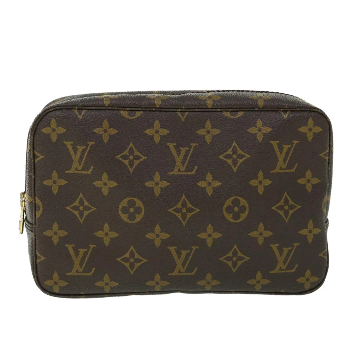 Trendy Inspired Louis Vuitton Monogram Trousse Toilette 23 Clutch Bag M47524 Lv Auth Am5002