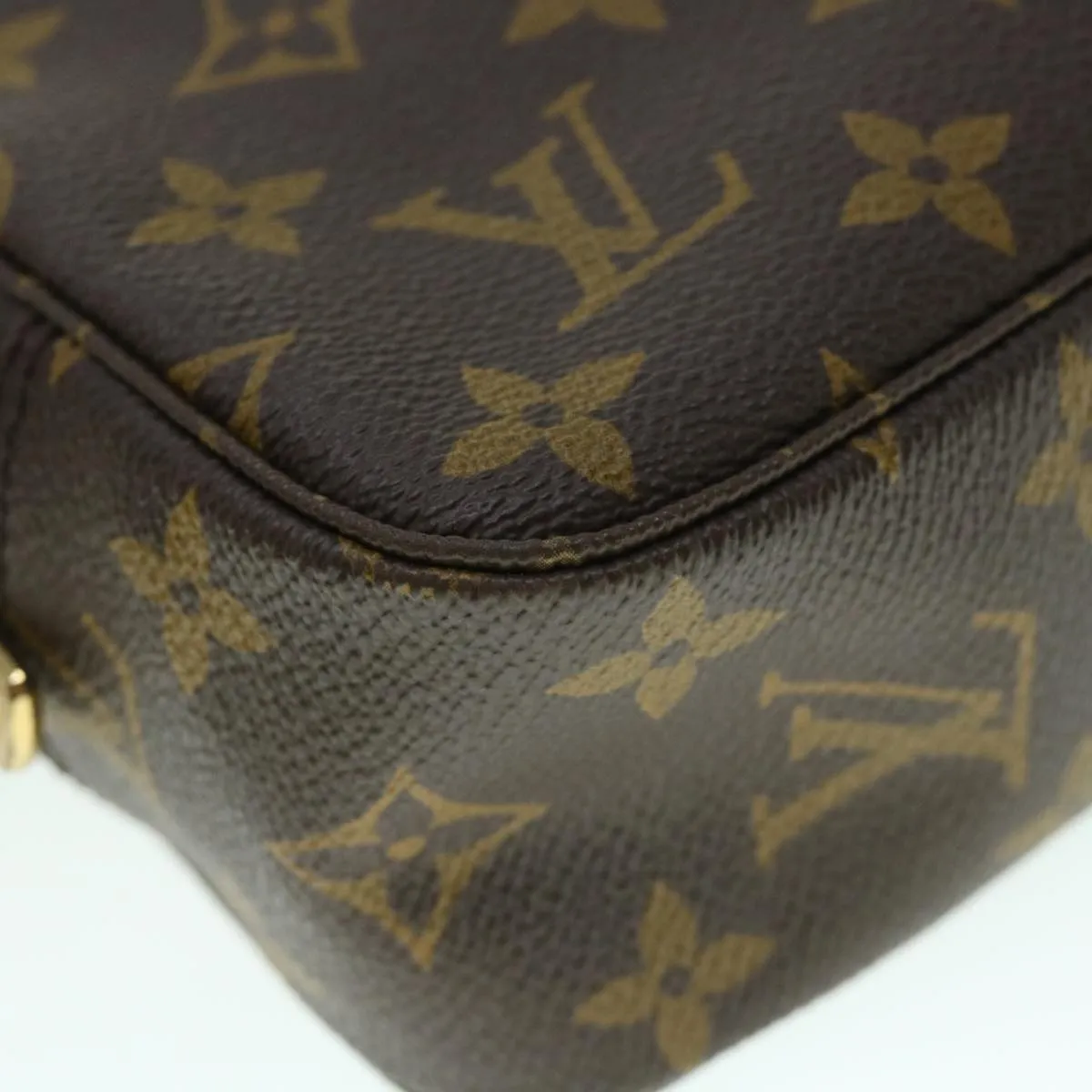 Trendy Inspired Louis Vuitton Monogram Trousse Toilette 23 Clutch Bag M47524 Lv Auth Am5002