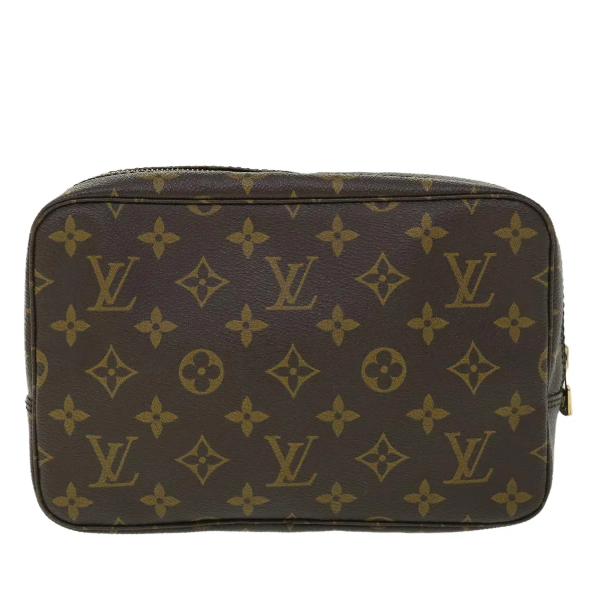 Trendy Inspired Louis Vuitton Monogram Trousse Toilette 23 Clutch Bag M47524 Lv Auth Am5002