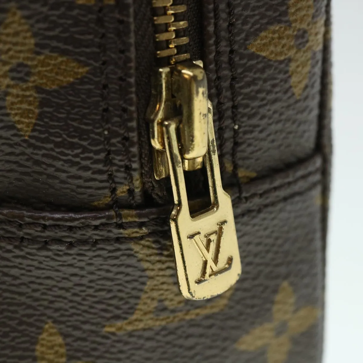 Trendy Inspired Louis Vuitton Monogram Trousse Toilette 23 Clutch Bag M47524 Lv Auth Am5002